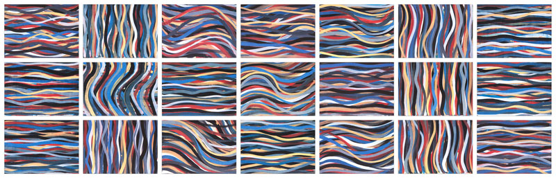 Brushstrokes: Horizontal and Vertical